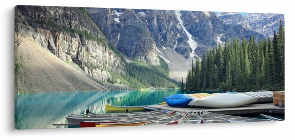 Kép - Moraine Lake (120x50 cm)