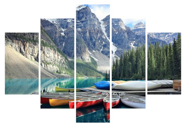 Kép - Moraine Lake (150x105 cm)