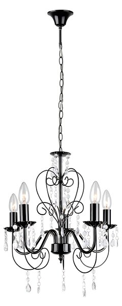 Mennyezeti lámpa EBT010-5CP BLACK