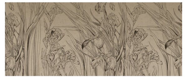 Kép - A növények körvonalai (120x50 cm)