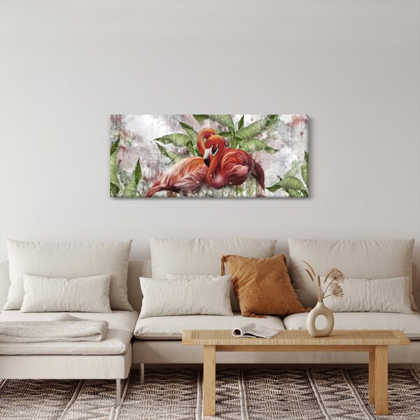 Kép - Flamingók (120x50 cm)