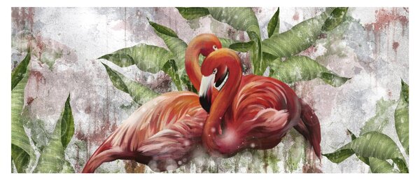Kép - Flamingók (120x50 cm)
