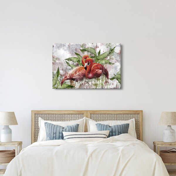 Kép - Flamingók (90x60 cm)