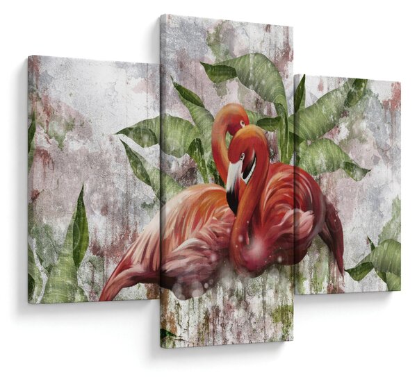 Kép - Flamingók (90x60 cm)