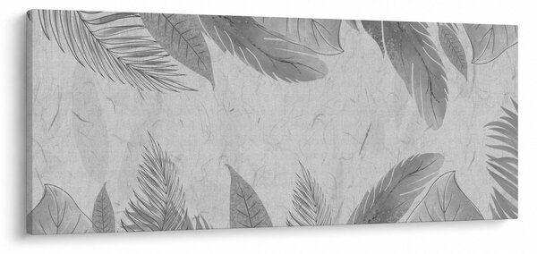 Kép - Levelek (120x50 cm)