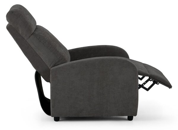 King Home Relax Premium Kihúzható Fotel Sötétszürke