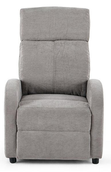 King Home Relax Premium Kihúzható Pihenőfotel Világosszürke