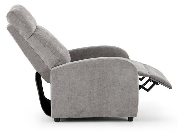 King Home Relax Premium Kihúzható Pihenőfotel Világosszürke