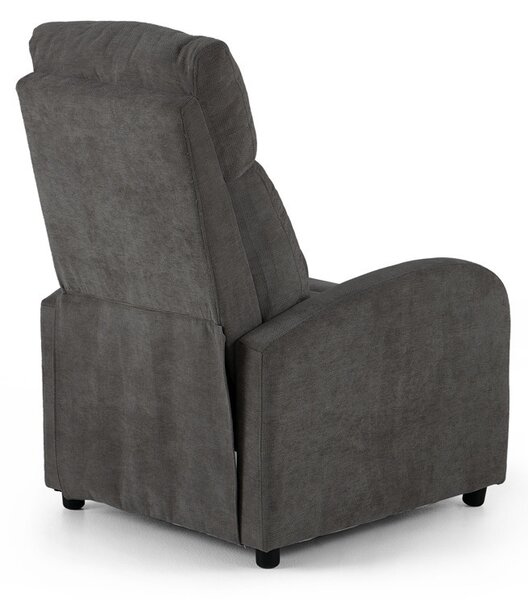 King Home Relax Premium Kihúzható Fotel Sötétszürke