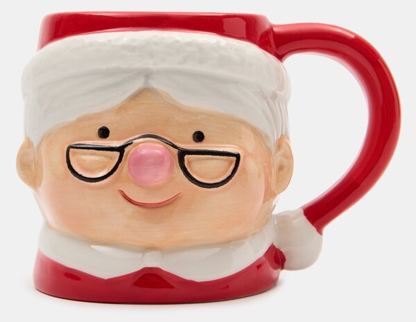 Sinsay - Bögre Mrs. Claus karácsonyi mintával - többszínű