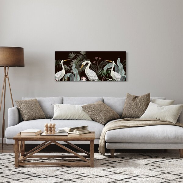 Kép - Madarak (120x50 cm)