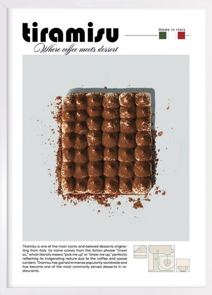 Tiramisu dessert kép