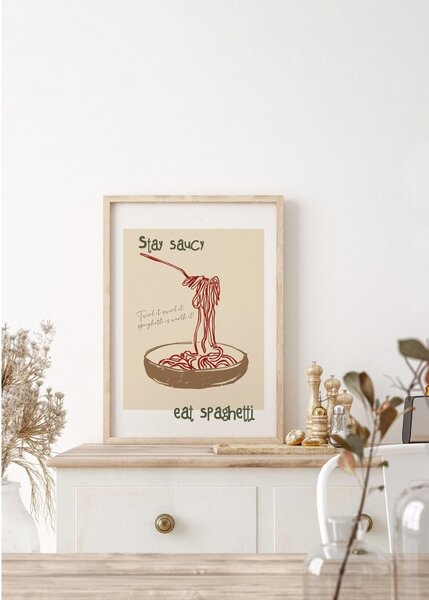 Bowl of spaghetti kép