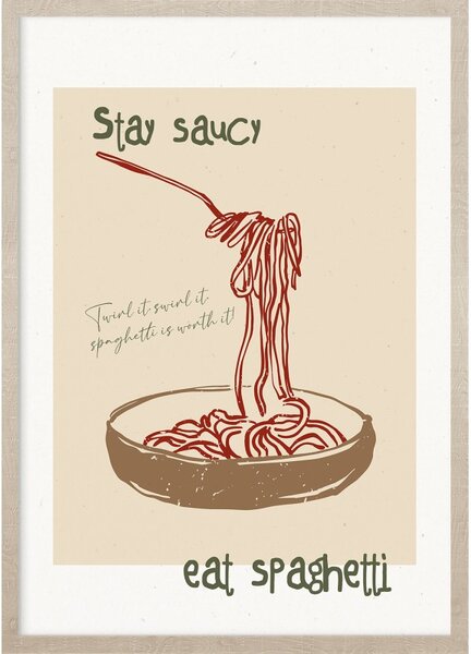 Bowl of spaghetti kép