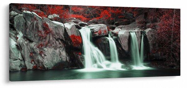 Kép - Vízesések (120x50 cm)