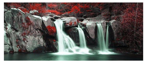 Kép - Vízesések (120x50 cm)