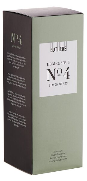 HOME & SOUL szobaillatosító No. 4, Lemongrass 110 ml