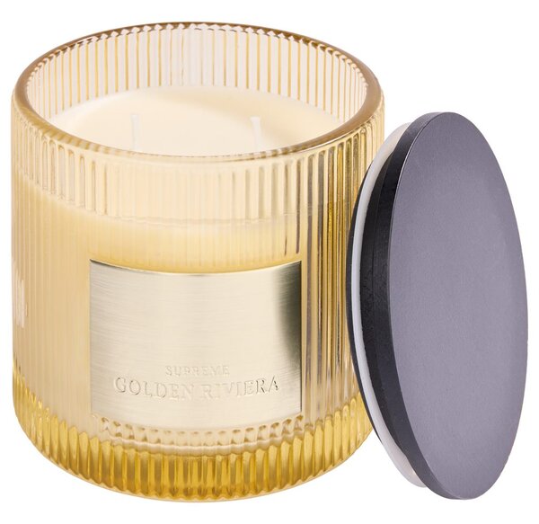 SUPREME szójaviasz illatgyertya Golden Riviera 370g