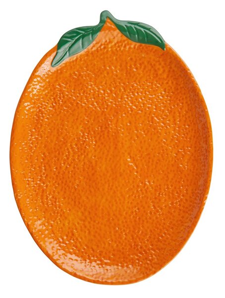 ORANGE kerámia tányér 20cm narancs