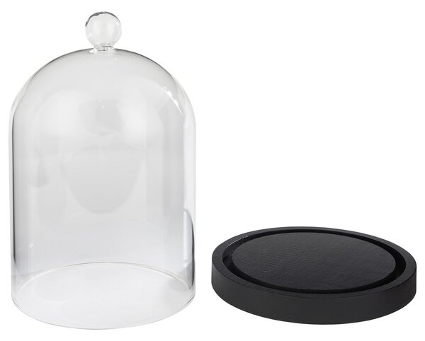 DOME üveg gyertyatartó Ø 15 cm