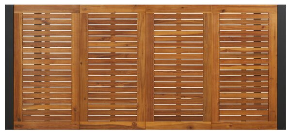 Kert étkező szett 7 pcs Beige és barna polirattan