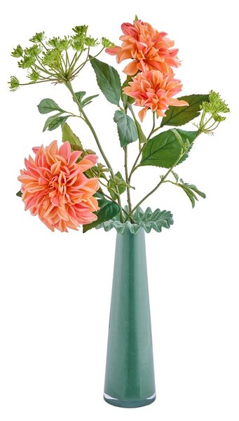 ANEMONE üveg váza 26cm zöld