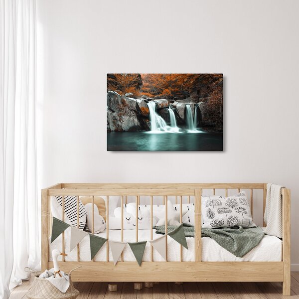 Kép - Vízesések (90x60 cm)