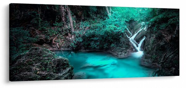Kép - Türkiz tó (120x50 cm)