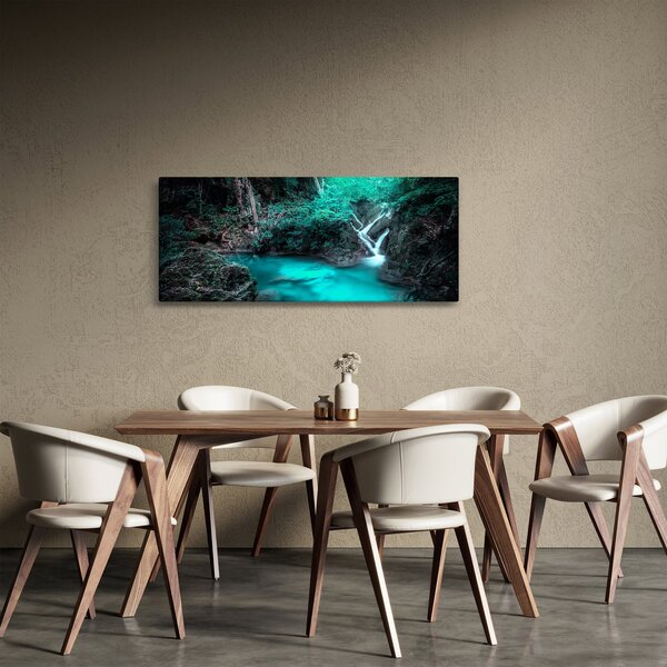 Kép - Türkiz tó (120x50 cm)