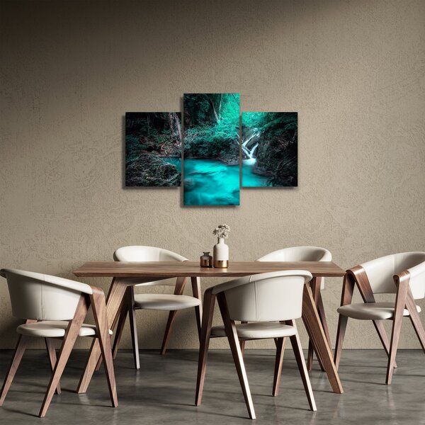 Kép - Türkiz tó (90x60 cm)