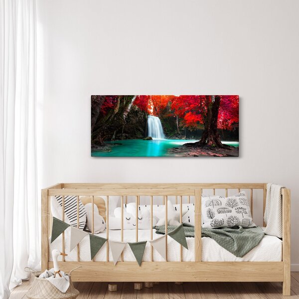Kép - Vízesés (120x50 cm)