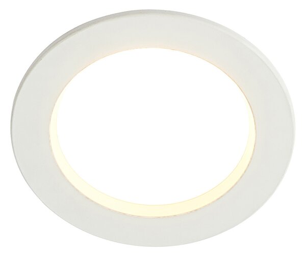 Spotlámpa Arcchio, Milaine, dimmable, Fehér, Fürdőszoba, Műanyag, Modern