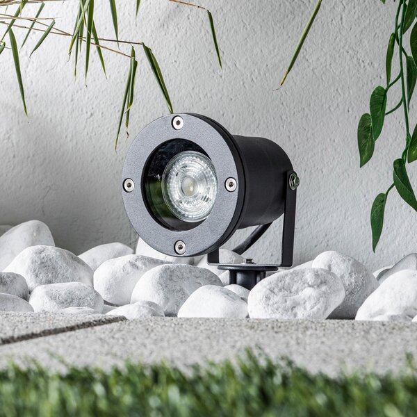 Tessa Kültéri Spotlámpák IP44 Grey - Lindby
