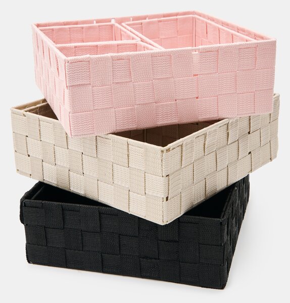 Sinsay - Fonott rendszerezők 4 pack - pasztellpink