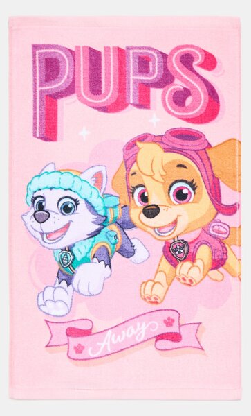 Sinsay - Pamut kéztörlő PAW Patrol - rózsaszín