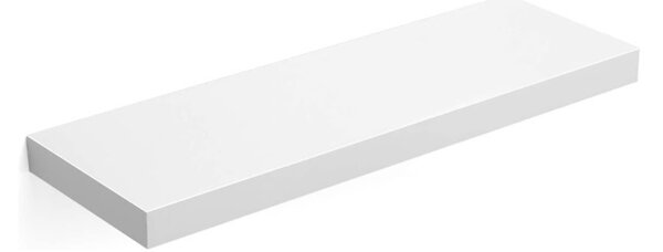 VASAGLE LWS26WT fali polc 60 cm MDF fehér lebegő