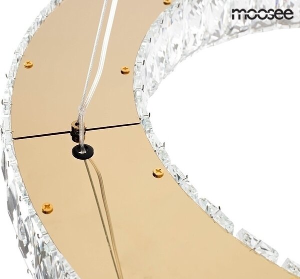 Moosee Allisia 60 Kristály Függőlámpa Arany LED
