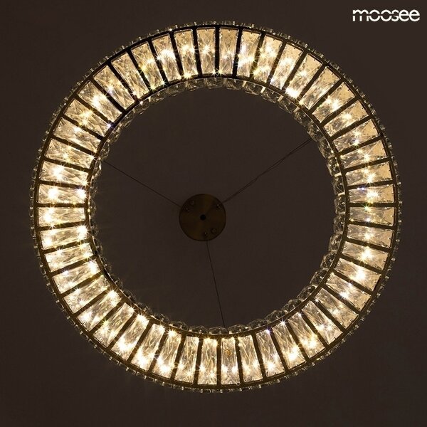 Moosee Allisia 60 Kristály Függőlámpa Arany LED