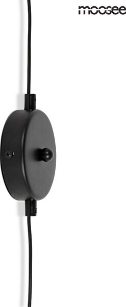 Moosee Bowl Duo Fali Lámpa Üveg Fekete Geometrikus