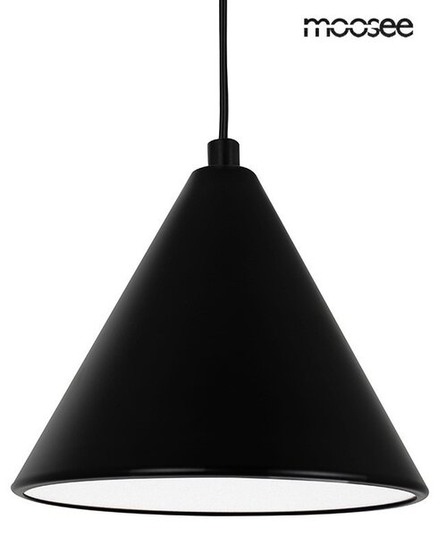Moosee Acustica Geometrikus LED Függőlámpa Fém-Alumínium Fekete