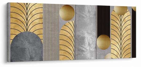 Kép - Arany díszek (120x50 cm)
