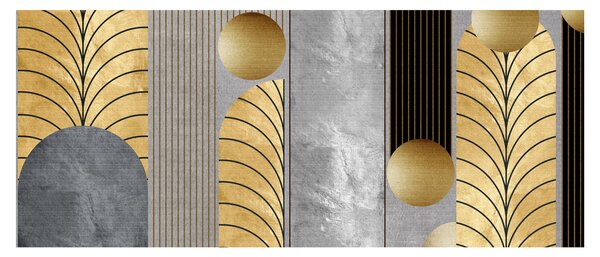 Kép - Arany díszek (120x50 cm)