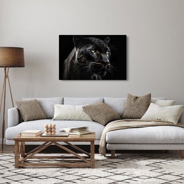 Kép - Fekete Párduc (90x60 cm)