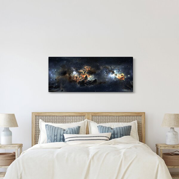 Kép - Az Univerzum a Nebulával (120x50 cm)