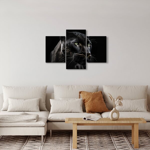 Kép - Fekete Párduc (90x60 cm)