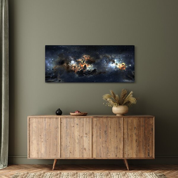 Kép - Az Univerzum a Nebulával (120x50 cm)