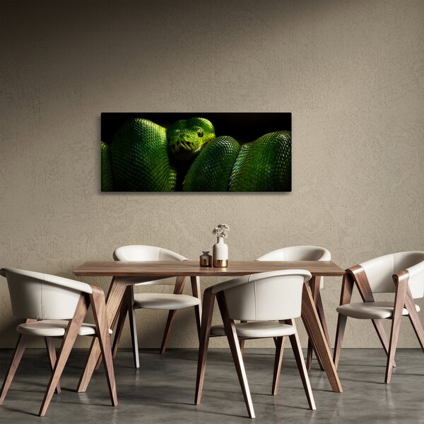 Kép - Zöld kígyó (120x50 cm)