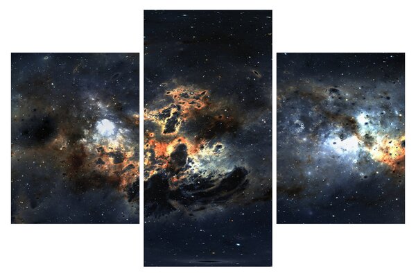 Kép - Az Univerzum a Nebulával (90x60 cm)