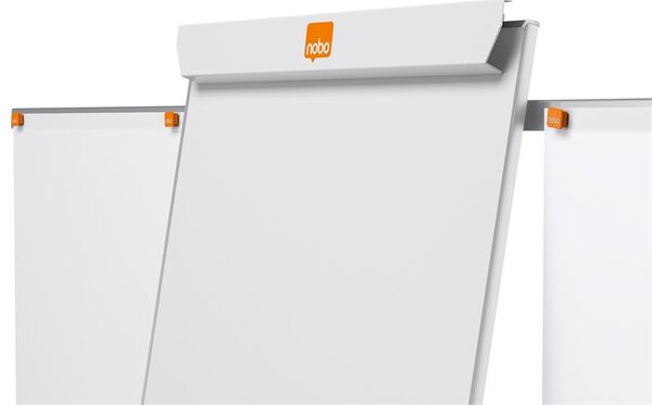 Flipchart tábla, mágneses felület, 2 db segédkarral, NOBO Essentials, fehér (VN5693)