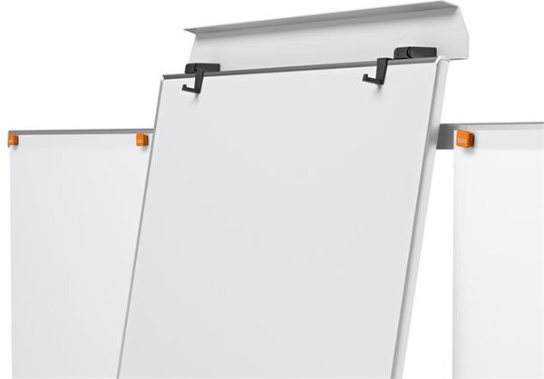 Flipchart tábla, mágneses felület, 2 db segédkarral, NOBO Essentials, fehér (VN5693)